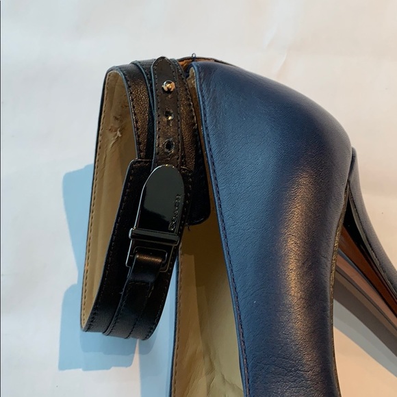 Coach navy & black heels! - Picture 3 of 3